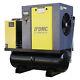 10 Hp 3ph 230v Asme 80 Gal. Rotary Screw Air Compressor With Refrigerated Dryer