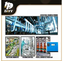 10HP 230V 3Ph 39-35CFM 100-125PSI Rotary Screw Air Compressor NPT3/4 Industrial