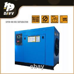 10HP 7.5KW Rotary Screw Air Compressor 3 Phase 460V 39cfm For Paint Workshop
