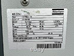 10HP Atlas Copco Screw Air Compressor #1575