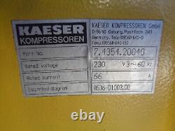 1999 Kaeser Rotary Screw Air Compressor As36 30 HP Air Oil Cooler Radiator As31