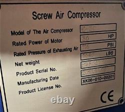 2011 30 Hp SCR/Kore Rotary Screw Air Compressor, #E-30 Air Cooled 230-460/3/60