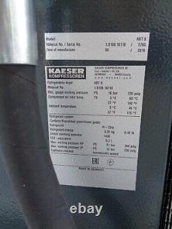 2016 Kaeser AIRCENTER SX 7.5 hp rotary screw air compressor air dryer tank