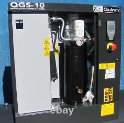 2023 New Quincy QGS-10 Rotary Screw Air Compressor 10 HP with 120 G Tank