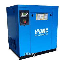 230V 3PH Rotary Screw Air Compressor 20HP/15KW 81CFM 125PSI Applied in Industry