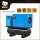 230v 3ph Rotary Screw Air Compressor Withair Dryer/80 Gall Air Tank 100psi-125 Psi