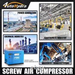 230V/60HZ 7.5 HP 1 Phase Rotary Screw Air Compressor 29cfm @ 125psi Industry