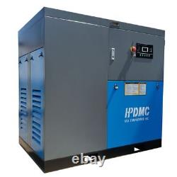 30HP 3PH Industrial Rotary Screw Air Compressor 125-150PSI 125CFM 460V NPD1