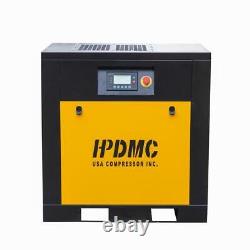 3PH 230V/60Hz 20 HP Variable Frequency Drive Rotary Screw Air Compressor