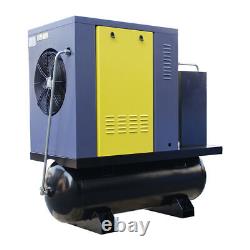460V 3PH Rotary Screw Air Compressor with dryer& 80Gal tank 20HP/15KW 81CFM 125PSI