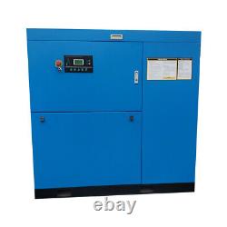 50 HP Rotary Screw Air Compressor 3 Phase Gear Driven Fixed Speed 219 CFM 230V