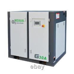 69CFM 20HP Industrial Rotary Screw Air Compressor 230V Automation Touch Screen A