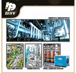 7.5HP 230V 1PH Rotary Screw Air Compressor 125Psi 29cfm With 110V 35Cfm Air Dryer