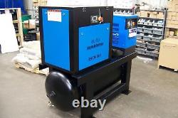 AIR-MAX 10hp VSD 220V Rotary Screw Air Compressor dryer/filters/120t 12 yr warta