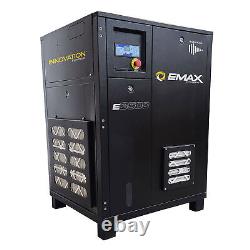 EMAX Rotary Screw Air Compressor Cabinet Only, 10HP, 230/460 Volts, Model#