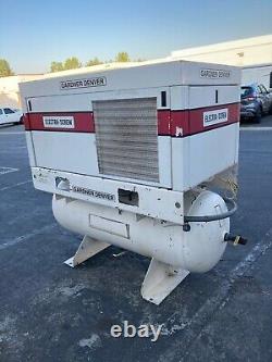 Gardner Denver 15 hp rotary screw air compressor ingersoll rand kaeser quincy