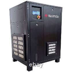 Global Industrial Tankless Rotary Screw Air Compressor 5 HP 1 Phase 230V