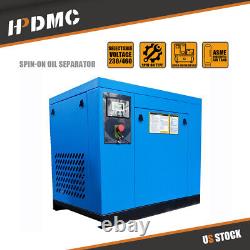 Industrial 7.5kw 10HP Rotary Screw Air Compressor 3 Phase 460V 60Hz 39cfm