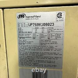Ingersoll Rand UP6-15c-125 Rotary Air Compressor 3 Phase 480V Working