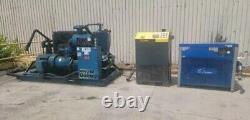 QSI750ANA31SE Quincy 150 HP Rotary Screw Air Compressor with Aux Pieces Tested