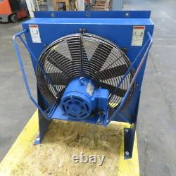 Quincy 350 Rotary Screw Air Compressor 25-1/2 Dia After Cooler Fan 230/460V 3Ph