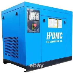 Rotary Screw Air Compressor 460V 3-Phase 10HP 7.5kw Industrial Screw Compressor