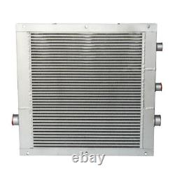 Rotary Screw Air Compressor Radiator for 5-10 HP Air Cooling Aftercooler 1/2x2