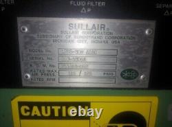 Sullair 50 HP Rotary Screw Air Cooled Compressor 220 Cfm @ 125 Psi (bad Motor)