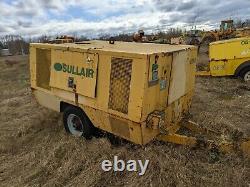 Sullair diesel screw 375 cfm Air Compressor End good used 980 hours for parts