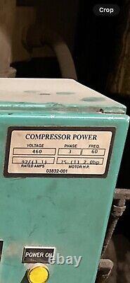 Sullivan Palatek, 75UD, Rotary Screw Air Compressor 75Hp 460V 3PH