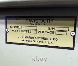 Twistair Belt Driven Screw Air Compressor 120 Gallon 120CFM 20HP 125PSI 230 Volt