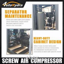 Upgrade 30HP 22KW 3Phase Rotary Screw Air Compressor 125-113Cfm NPT 1 230V 60HZ