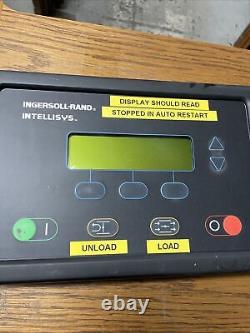 Used INGERSOLL RAND 39897095 Controller Panel With Remote Start Stop Module
