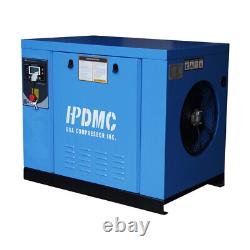 1 Phase 3 Phase 10 HP 230 V/60 Hz Energy Efficient Rotary Screw Air Compressor<br/>   <br/>Compresseur d'air à vis rotatif économe en énergie, monophasé/triphasé 10 CV, 230 V/60 Hz