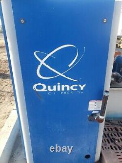 Compresseur à vis rotatif Quincy monté au sol 20HP 230V 3 phases 60CFM 125PSI