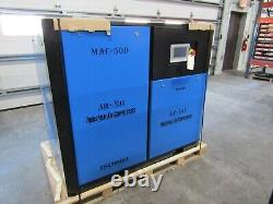 Compresseur à vis rotatif industriel MAC-100D Air-Max de 100 ch (NEUF)