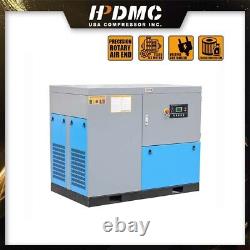 Compresseur d'air à vis rotatif industriel HPDMC 460V 30HP 3PH 125PSI 125CFM