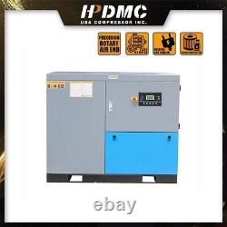 Compresseur d'air à vis rotatif industriel HPDMC 460V 30HP 3PH 125PSI 125CFM