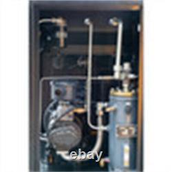Compresseur d'air à vis rotatif triphasé de 230V 50HP/37KW 219CFM 125PSI pour usage industriel.