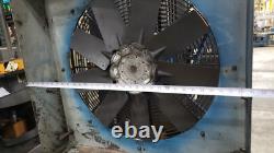 Compresseur d'air rotatif Quincy 350 à vis de refroidissement après refroidisseur à ventilateur de 25-1/2 pouces de diamètre 230/460V 3Ph.