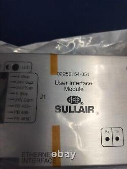 Module d'interface du contrôleur de compresseur Sullair 02250154-051 Tableau d'affichage NEUF