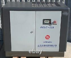 Nouveau compresseur d'air à vis simple Shanghai Landward OGLC-11A 380 VAC/50 Hz