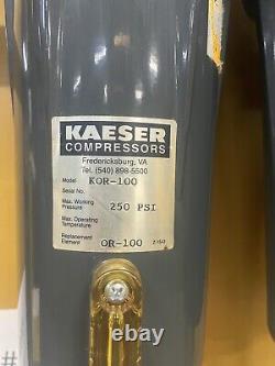Poste compresseur Kaeser SK26 20hp à vis rotative KRD100 Réservoir de sécheur d'air refriger Dryer Tank