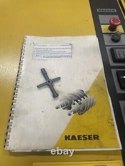 Poste compresseur Kaeser SK26 20hp à vis rotative KRD100 Réservoir de sécheur d'air refriger Dryer Tank