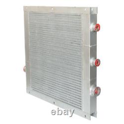 Radiateur de compresseur d'air à vis rotatif pour refroidissement d'air de 5-10 HP avec post-refroidisseur 1/2x2