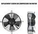 Ventilateur De Refroidissement Du Compresseur D'air Pour Compresseur à Vis De 50 Hp Fzl600 230/460v 3ph